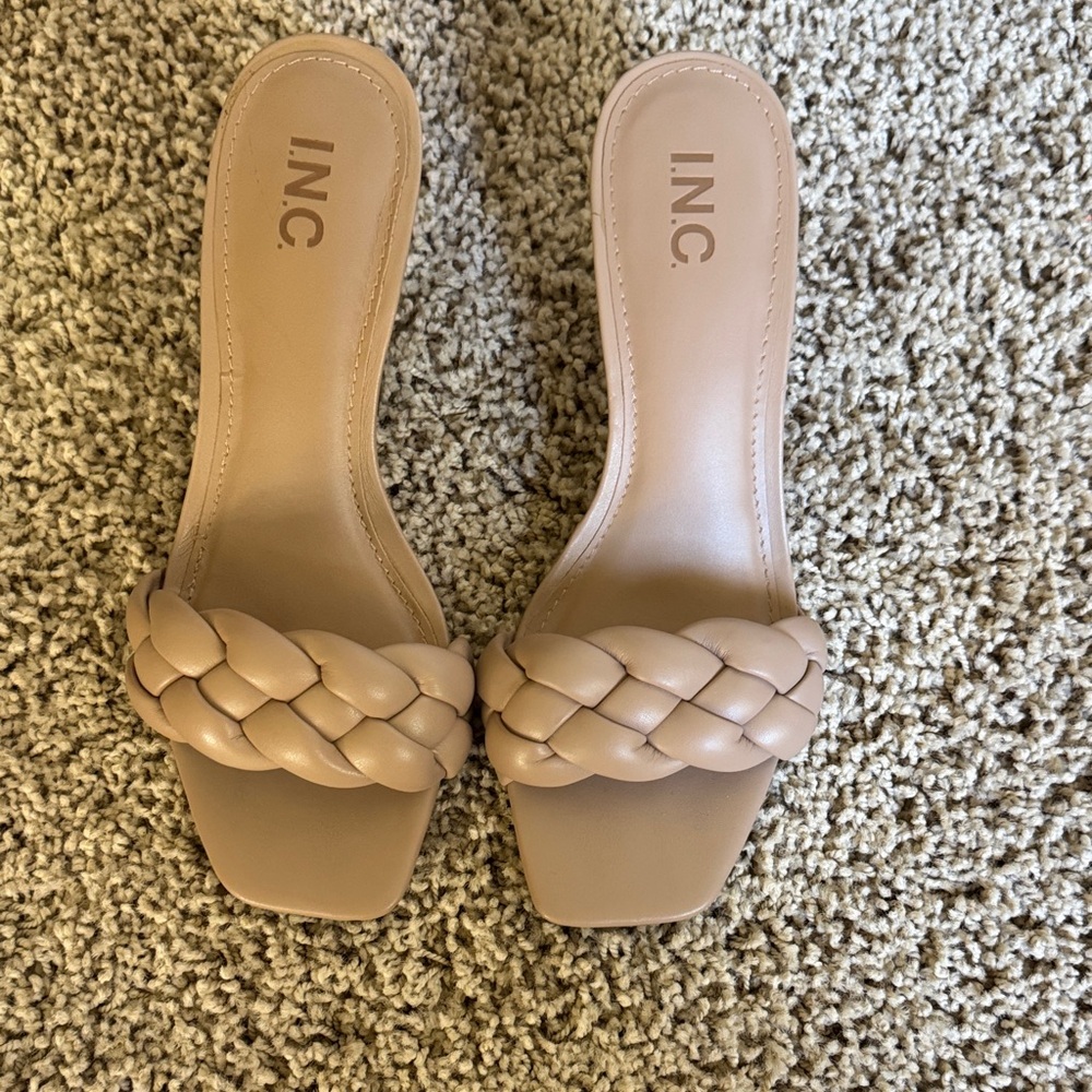 I.N.C. International Concepts Parker Woven Slide Sandals